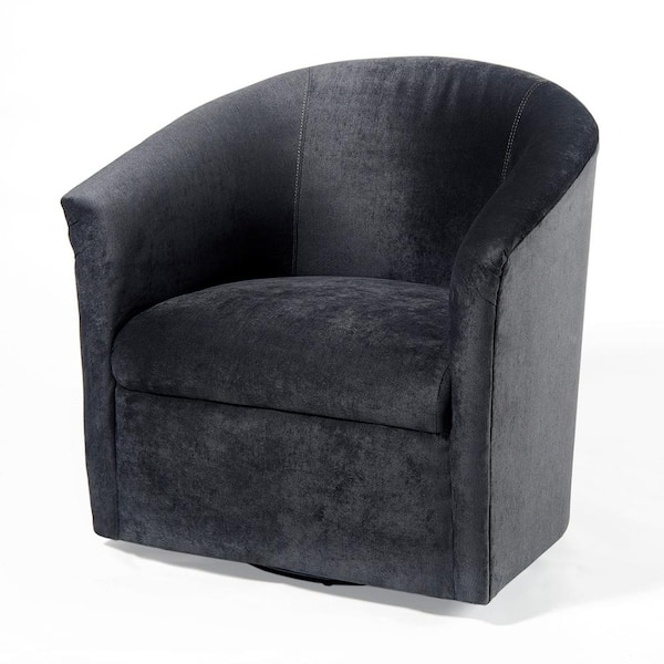 Unbranded Elizabeth Charcoal Swivel Chair