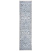 SAFAVIEH Brentwood Navy/Light Gray 2 ft. x 18 ft. Distressed Border ...