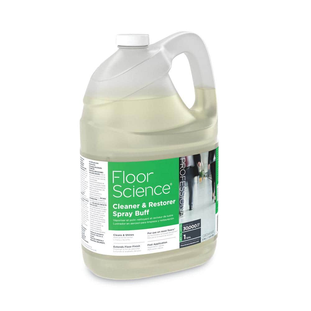Floor Science Citrus Scent Cleaner and Restorer Spray Buff