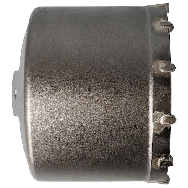 5 in. x 4-1/8 in. Carbide Core Drill Bit Head