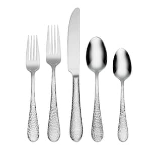 Tibet 45-Piece Silver 18/0 Stainless Steel Flatware Set (Service for 8)