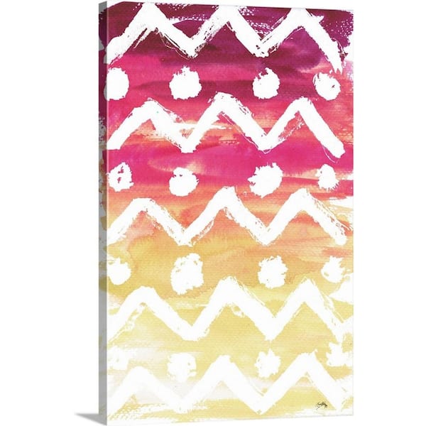 GreatBigCanvas "Watercolor Pattern I" by Elizabeth Medley Canvas Wall Art