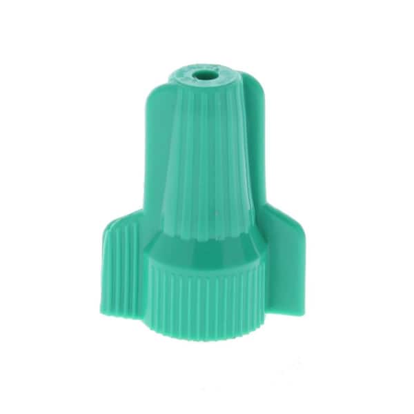 Commercial Electric Winged Wire Connectors, Green (15-Pack)