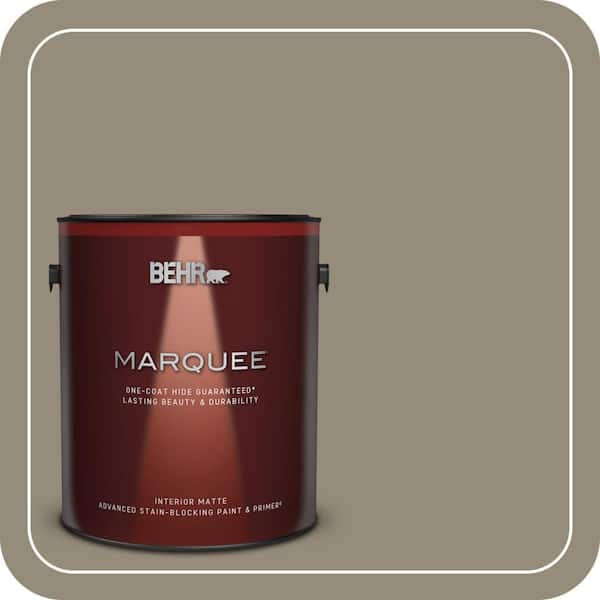 BEHR MARQUEE 1 gal. #770D-5 Carriage Door Matte Interior Paint & Primer