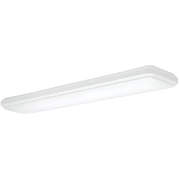 ETI LIGHTING 4 ft. x 1 ft. Replacement Lens for Stepped Rectangle LED Flush Mount Ceiling Puff Light - Store Sku 1000532443