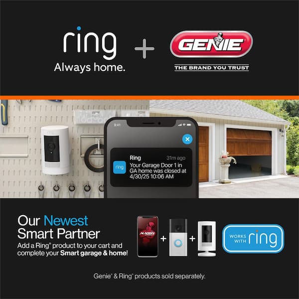 Signature Series 1 hp. Belt Drive Smart Garage Door Opener with Battery Backup