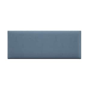 Micro Suede Ocean Blue Queen-Full Upholstered Headboards/Accent Wall Panels