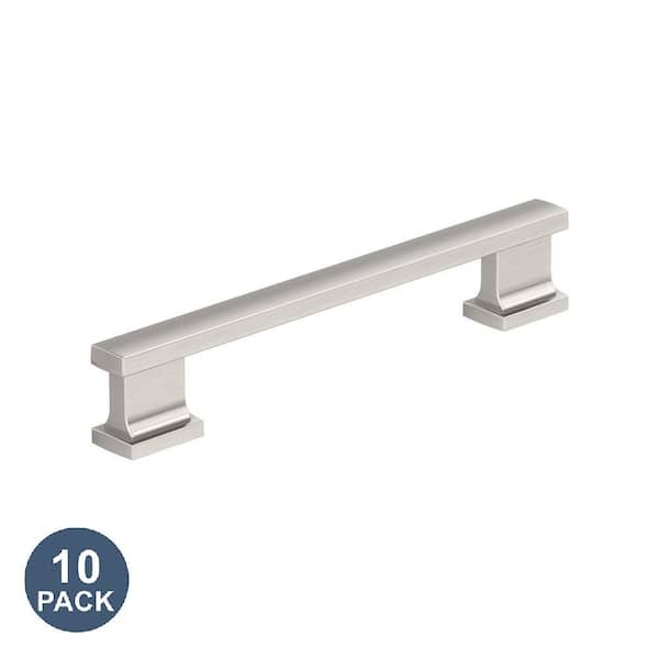 10-Pack Triomphe 5-1/16 in.  128mm  Classic Satin Nickel Bar Cabinet Pulls