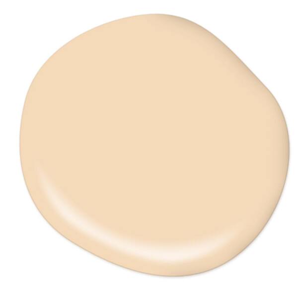 BEHR Premium Plus 1 gal. #M250-2 Golden Pastel Satin Enamel Low Odor Interior Paint & Primer