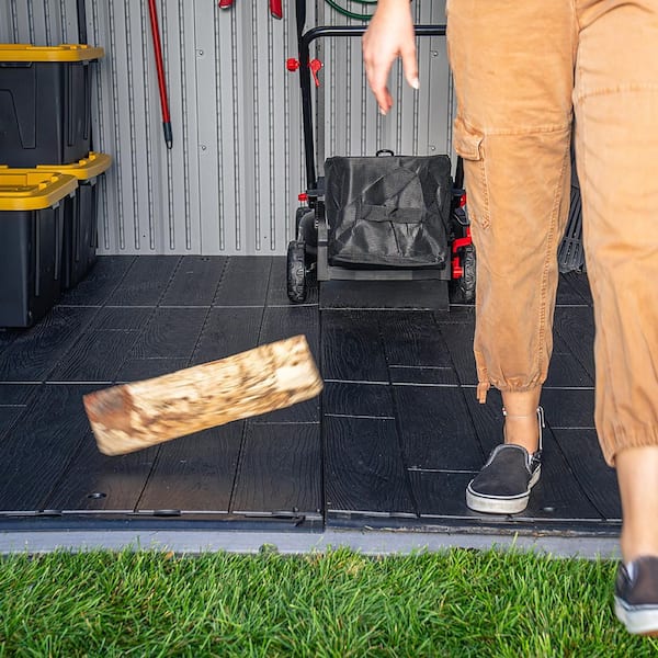 Lifetime 10 ft. W x 8 ft. D Resin Side Entry Outdoor Storage Shed