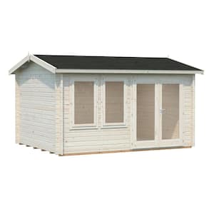 13 ft. x 10 ft. Nordic Spruce Natural Wooden Cabin (130 sq. ft.)