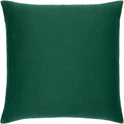 dark green throw pillow