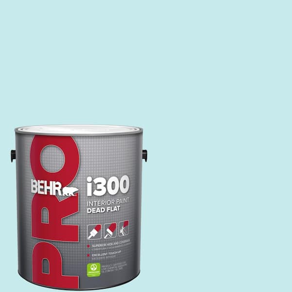 BEHR PRO 1 gal. #P470-1 Silent Breeze Dead Flat Interior Paint