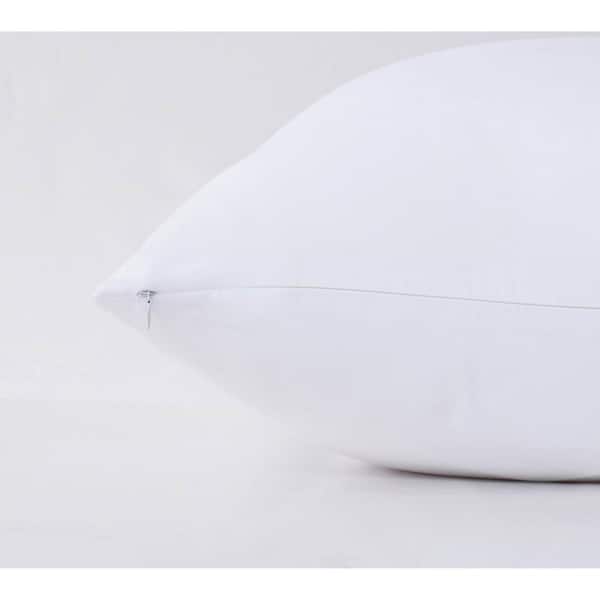 Antimicrobial Down Alternative Pillow Pair with ZippePillow Protector