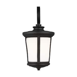 Eddington Medium 1-Light Black Outdoor Wall Lantern