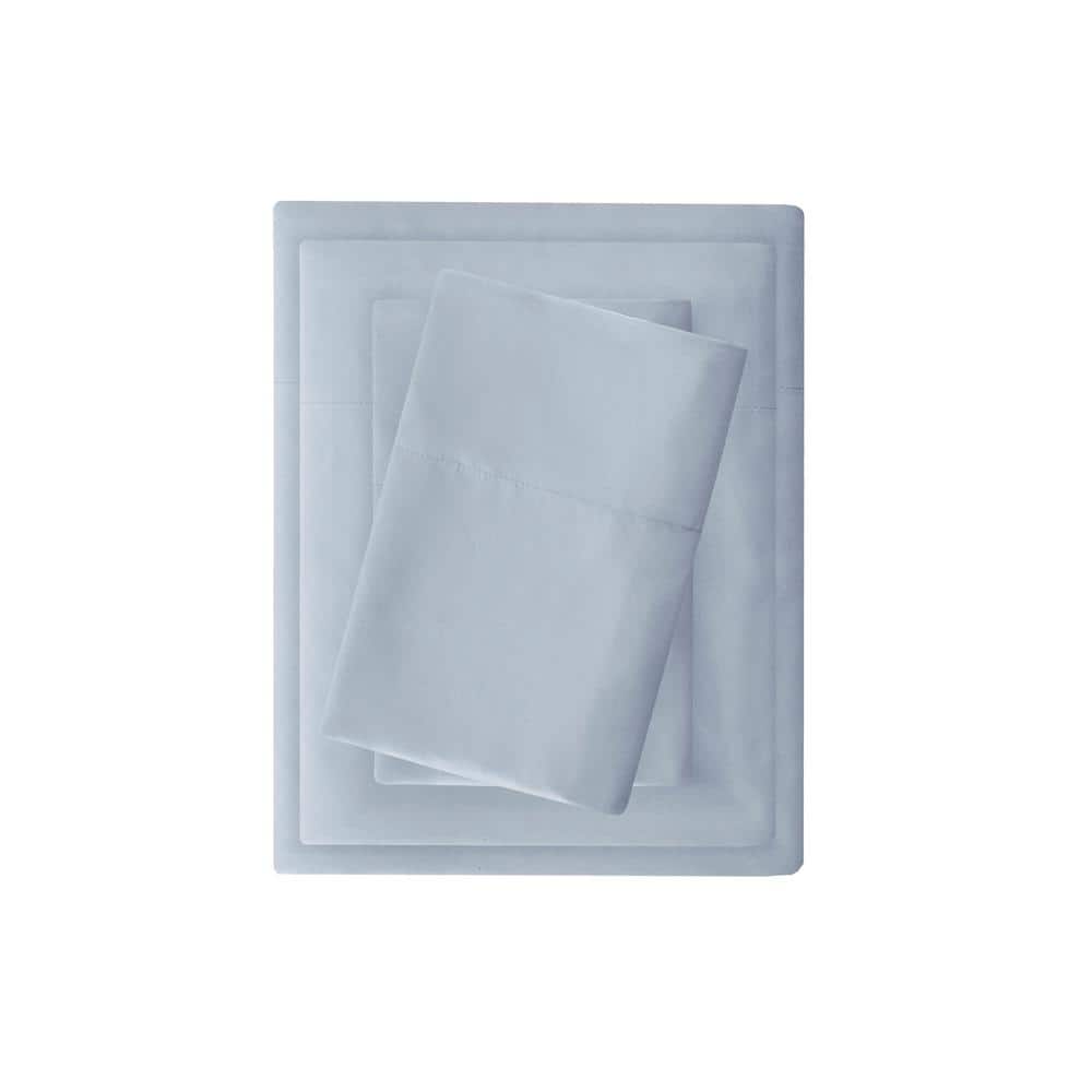 Blue Twin XL Luxurious Brushed Microfiber Deep Pocket Sheet Set