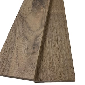 1 in. x 4 in. x 6 ft. Walnut S4S Board (2-Pack)