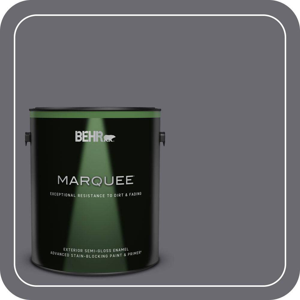1 gal. #T16-15 Charcoal Plum Semi-Gloss Enamel Exterior Paint & Primer price history on PriceWatchPro