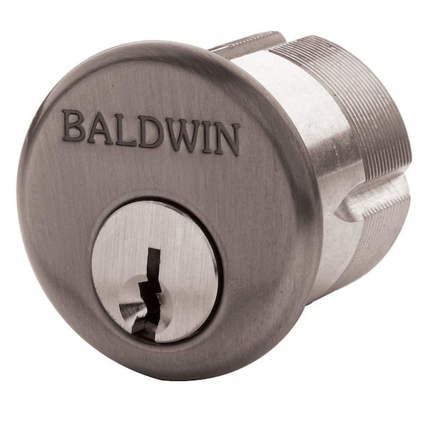Baldwin 1-1/4 in. Oil-Rubbed Bronze Mortise Cylinder C Keyway