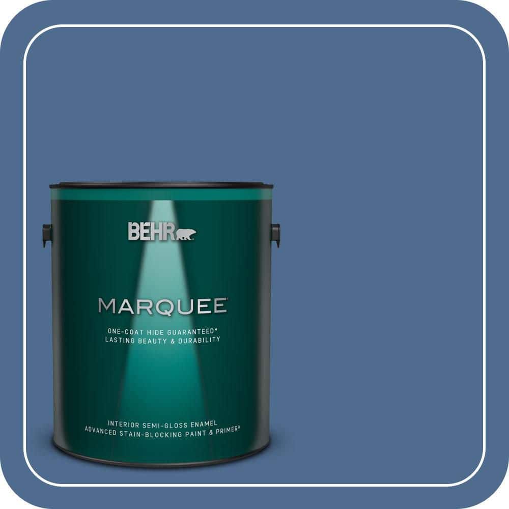 1 gal. #590D-6 Wickford Bay Semi-Gloss Enamel Interior Paint & Primer product image for price tracking