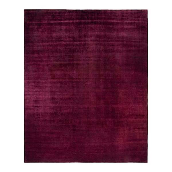 Fine Vibrance One-of-a-Kind Purple 15 ft. 1 in. x 12 ft. 3 in. Handmade Area Rug