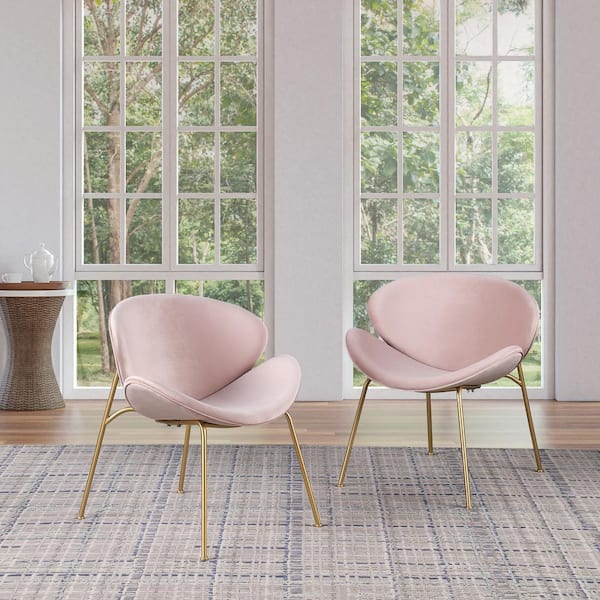 West elm blush online chair