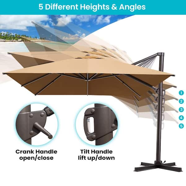 Waterproof - 10 ft. - Patio Umbrellas - The Home Depot