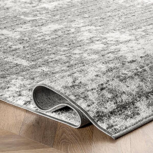 Gris Contemporary Indoor/Outdoor Area Rug — nuLOOM