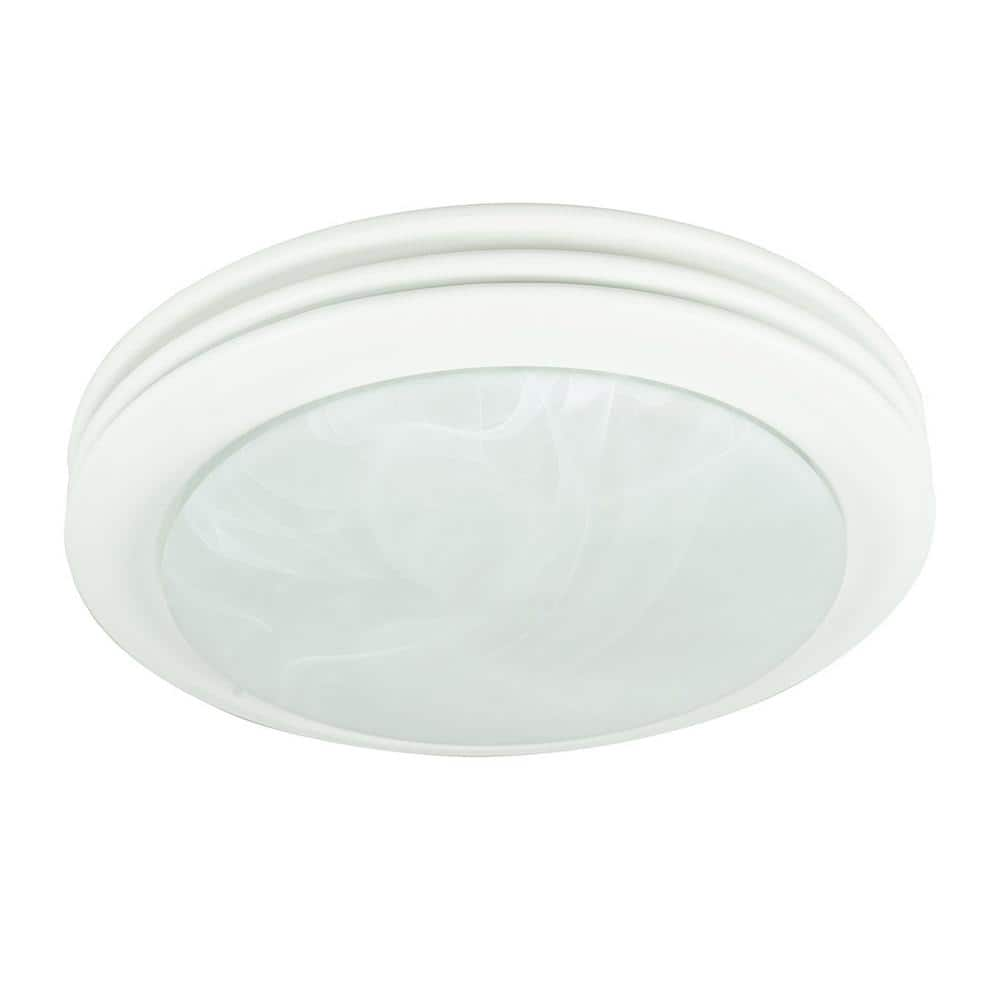 GOOD HOUSEKEEPING Yorkshire Decorative 80 CFM Bathroom Ventilation   Matte White Good Housekeeping Bath Fans 90052 64 1000 