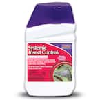 Systemic Insect Control, 16 oz. Concentrate Long Lasting Insecticide for Outdoor Gardening, Makes 16 Gallons