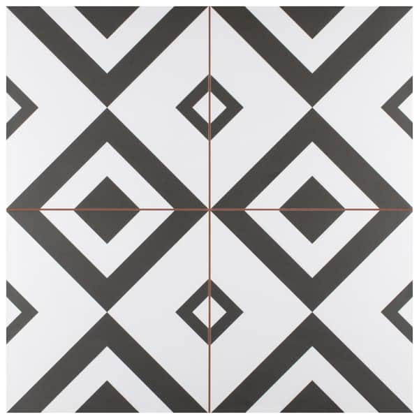 Merola Tile Brixton 17-5/8 in. x 17-5/8 in. Ceramic Floor and Wall Tile (10.95 sq. ft./Case)