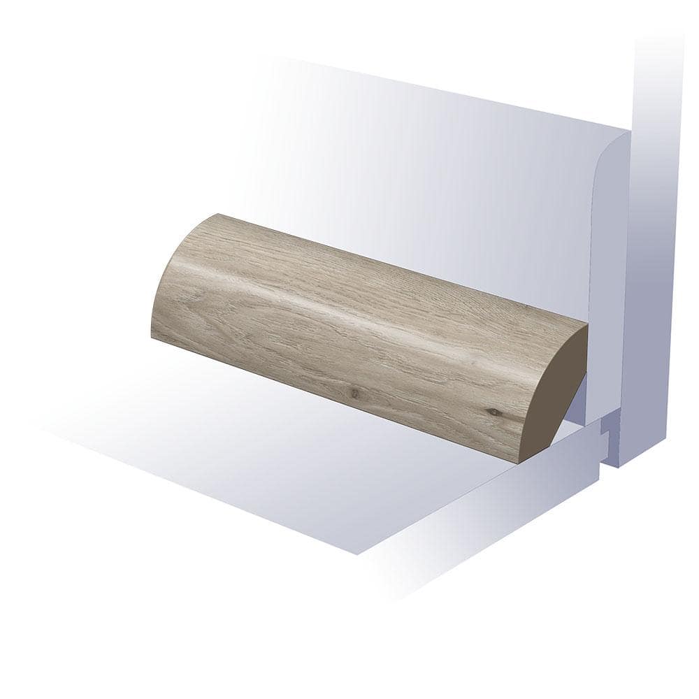 Gusty Branson 0.8 in. T x 0.8 in. W x 94 in. L Waterproof Quarter Round Moulding price history on PriceWatchPro