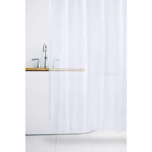 70 x 72 in. Oasis 4G PEVA Frosted Shower Liner