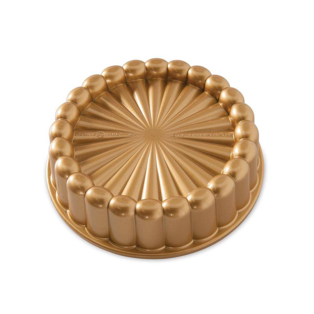 Gold Non-Stick Aluminum Charlotte Cake Pan