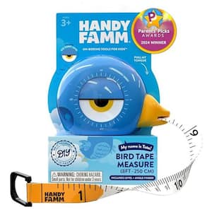 250cm 8 ft. Metric Bird Kids Tape Measure