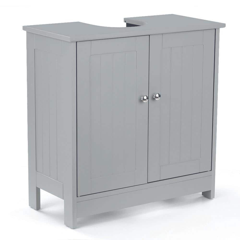 Under Sink Storage Cabinet 23.6 in. W x 11.4 in. D x 23.6 in. H Bathroom  Storage Wall Cabinet in Blue A-CWG16B - The Home Depot