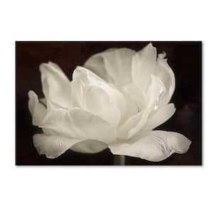 30 in. x 47 in. "White Tulip III" by Cora Niele Printed Canvas Wall Art