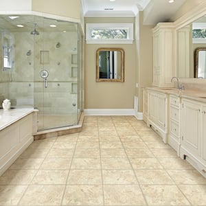 Sedona 4 MIL x 12 in. W x 36 in. L Grip Strip Water Resistant Vinyl Tile Flooring (24 sqft/case)