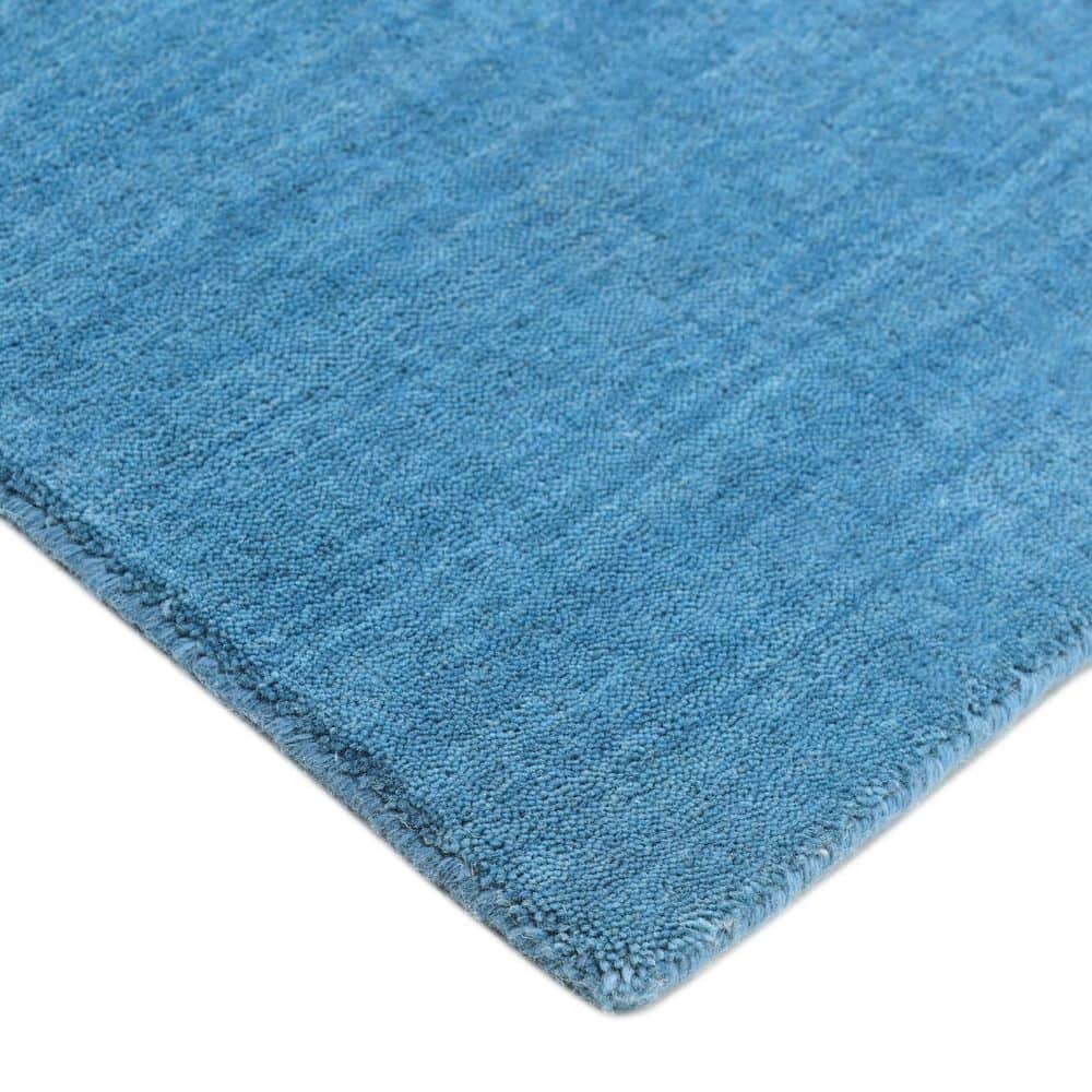 Sapphire Geometric Hand-Loomed Wool Area Rug 8' x 10'