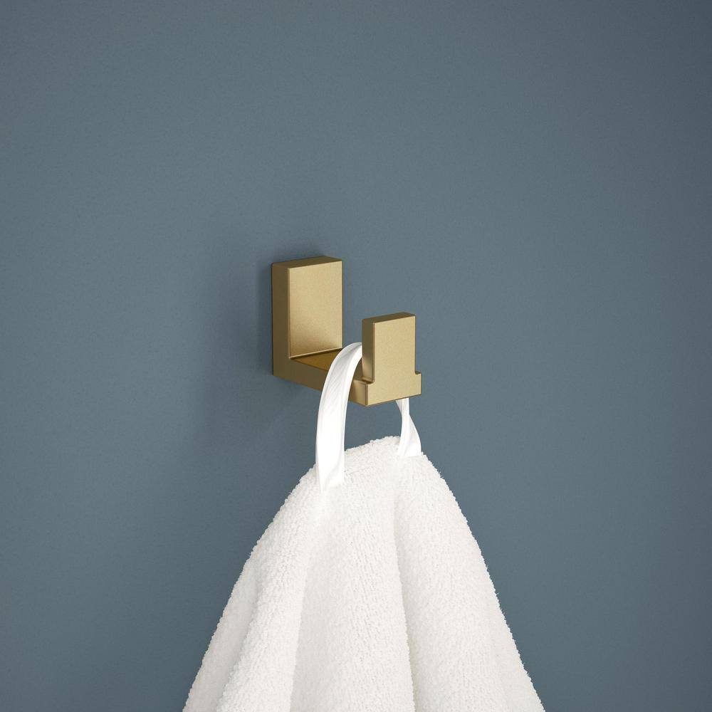 Beaufort Satin Gold 5-Piece Metal Bath Hardware Set