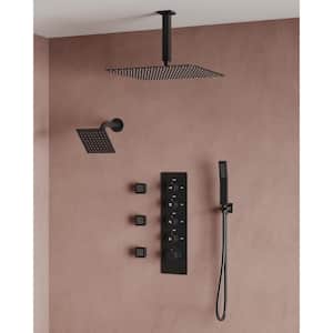 GROHE Euphoria 310 CoolTouch 3-Spray Thermostatic Shower System with  Handheld Shower in StarLight Chrome 26726000 - The Home Depot