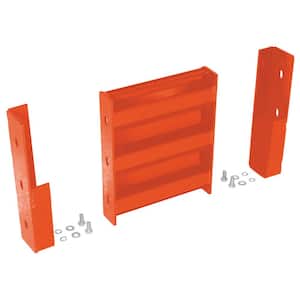 1 ft. Orange Drop-In Style Guard Rail
