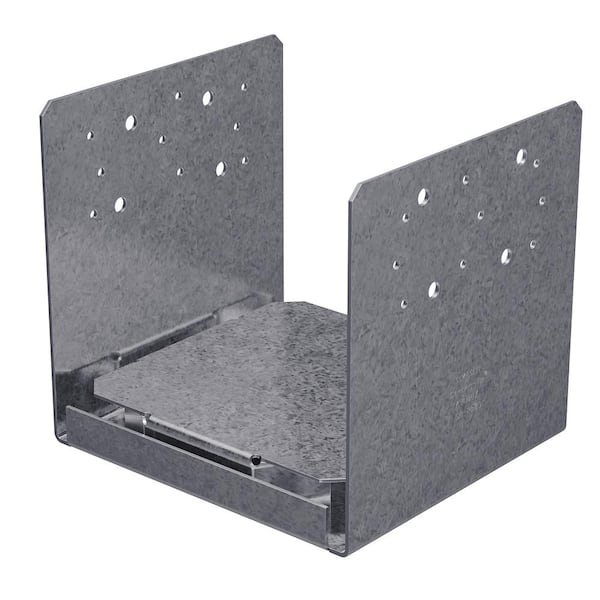 Simpson Strong-Tie ABU ZMAX Galvanized Adjustable Standoff Post Base for 8x8 Nominal Lumber