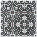 Harmonia Vintage Black 13 in. x 13 in. Ceramic Floor and Wall Tile (12.0 sq. ft./Case)