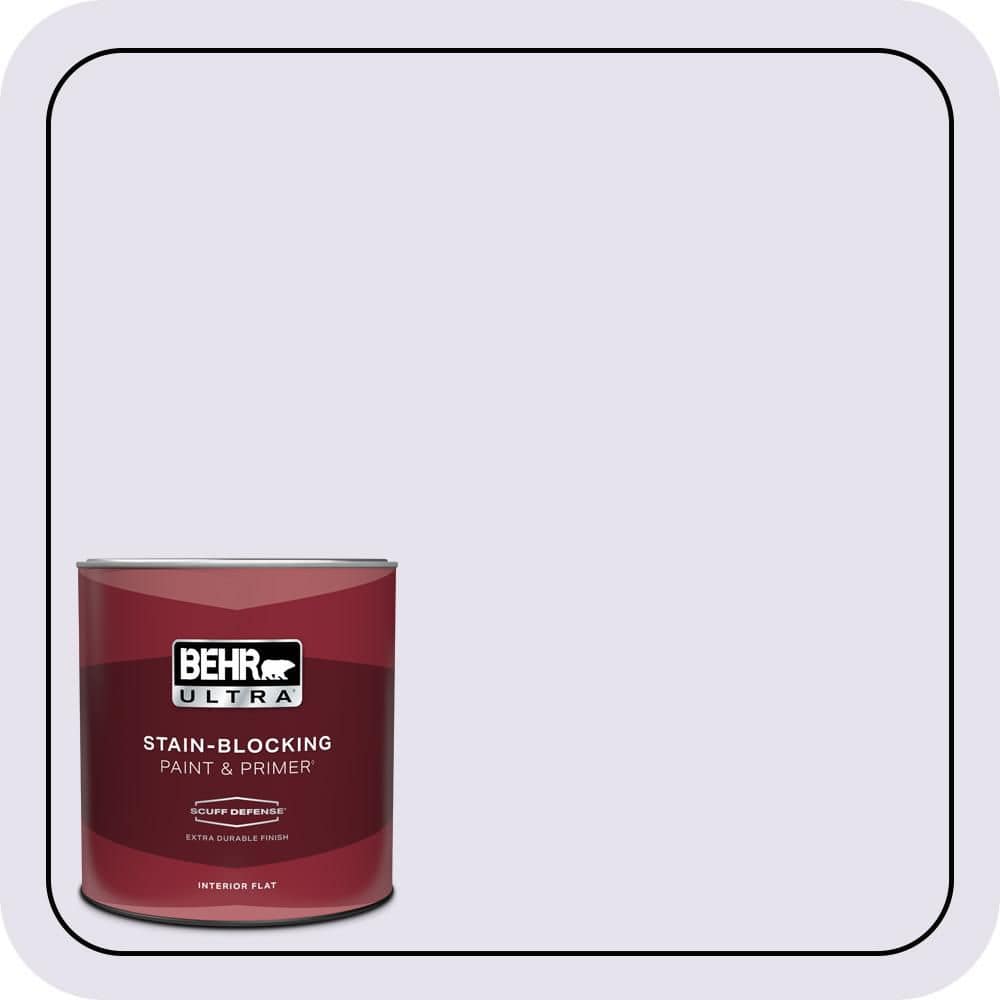 1 qt. #640A-1 Soft Iris Extra Durable Flat Interior Paint & Primer price history on PriceWatchPro