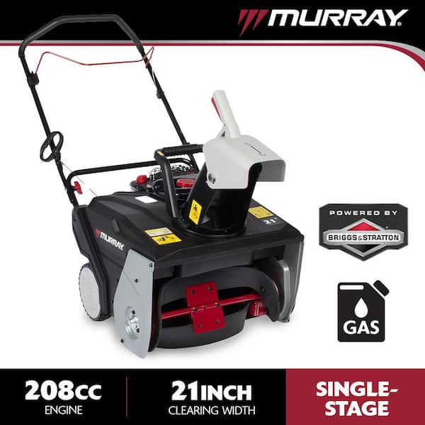 21 in. 208cc Auger-Propelled Single-Stage Gas Snow Blower