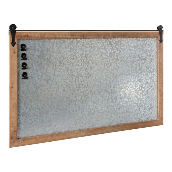 Cates Rustic Brown Magnetic Memo Board