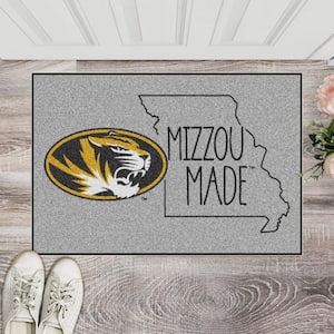 Missouri Tigers Southern Style Gray 1.5 ft. x 2.5 ft. Starter Area Rug