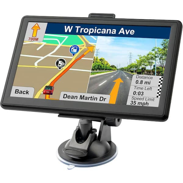 GPS-navigatie 9 inch auto vrachtwagen GPS Navigatie 1 GB / 16GB DVR Tablet for videorecorder Av-in Ondersteuning van de omkeercamera met gratis kaarten voor commercieel vrachtwagenchauffeurs
