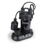 1/4 HP Aluminum Sump Pump with Tethered Switch